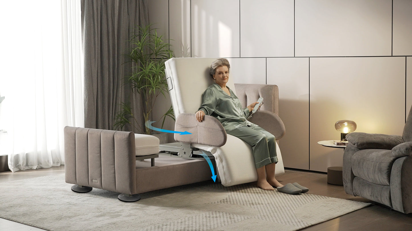 StarSleep Arlo Home Care Adjustable Bed